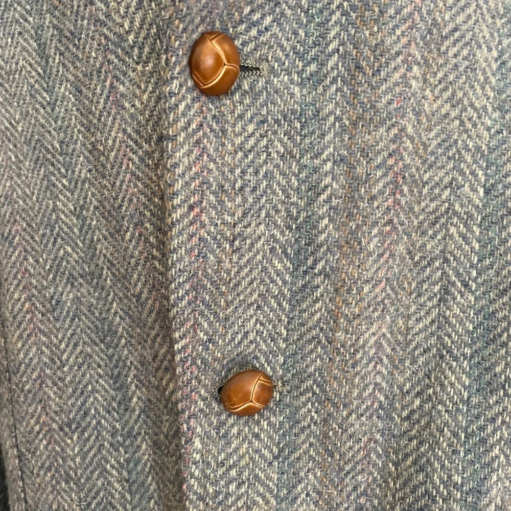 Vintage Pendleton Wool Blazer Herringbone Tweed Mens‎ 44 Classic Sport Coat
